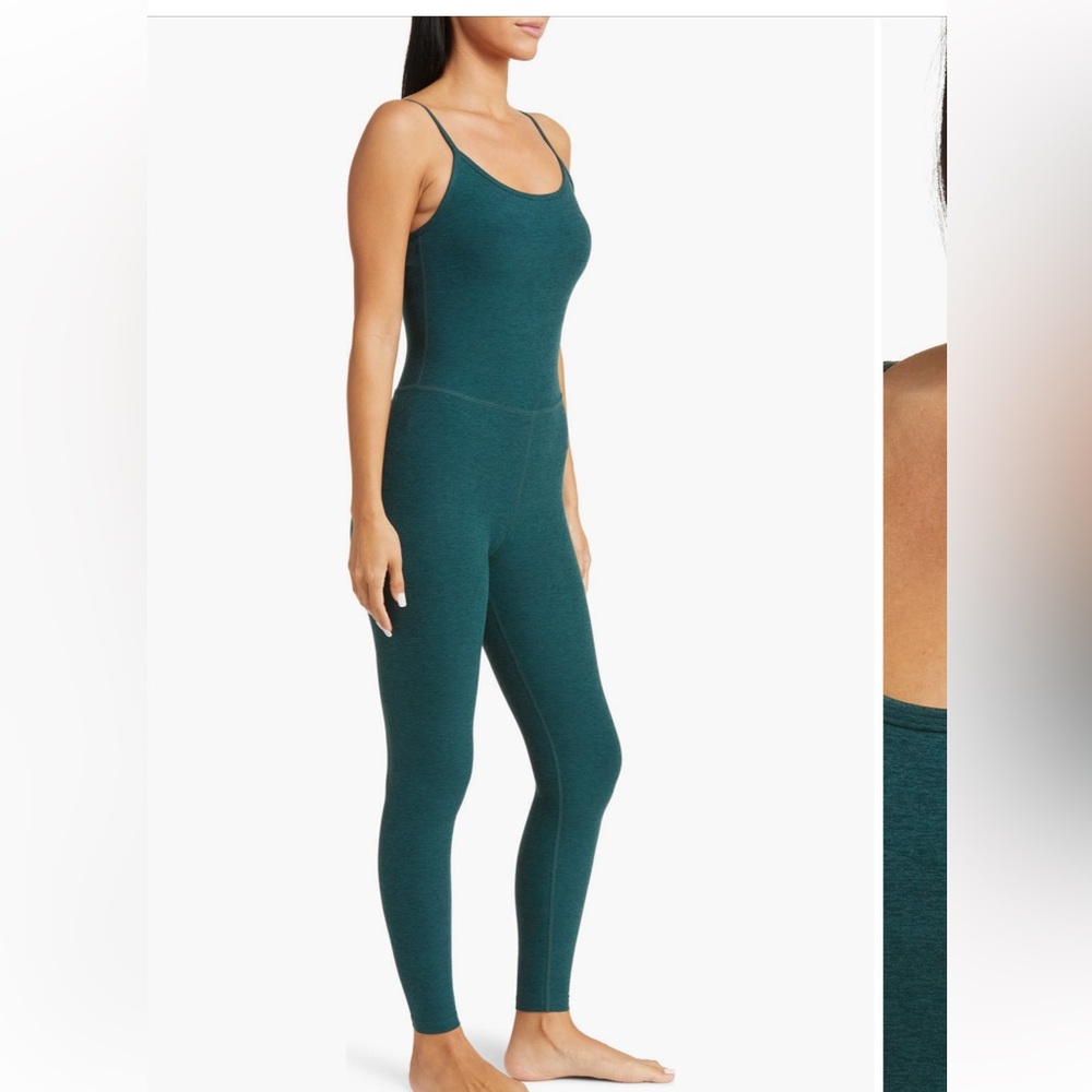 Beyond Yoga NEW Uplevel space dye midi jumpsuit - Picture 3 of 9